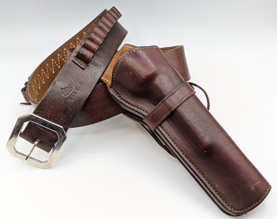 Hunter 145XLG Bandoleer w/ Bianchi SAA Holster