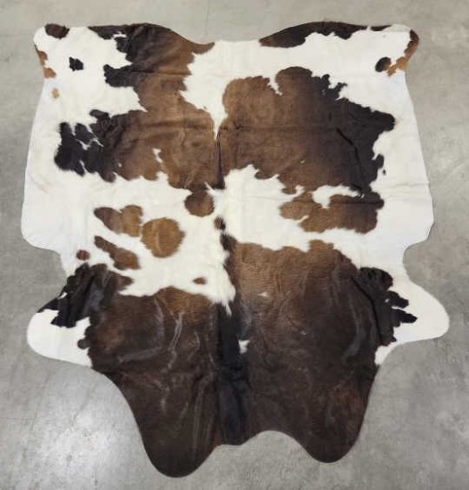 Brand New Soft Tanned Brown & White Brazilian