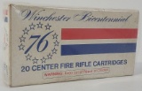 20 Winchester Bicentennial 76 30-30 Win Cartridges