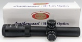 Leatherwood Hi-Lux SPG CQB AR 1-4x24 Scope in Box