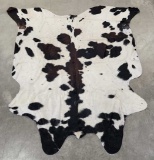 Brand New Soft Brazilian Tri-Color Cowhide Rug.