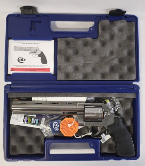 New In Case Colt Anaconda .44 Magnum Revolver