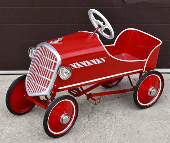 Restored Steelcraft Pedal Car w/ Electric Lights