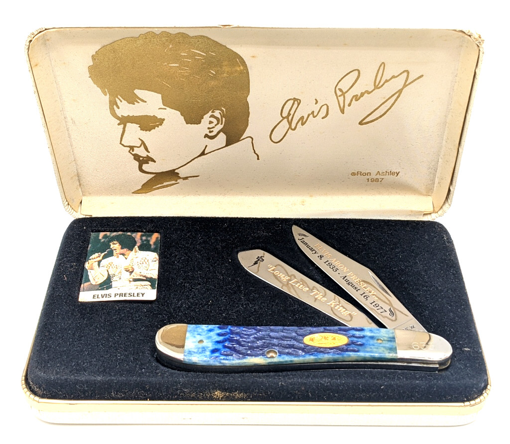 1989 Case XX Limited Elvis Presley Double Leg | Proxibid