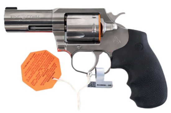 Colt King Cobra .357 Magnum Revolver In Case
