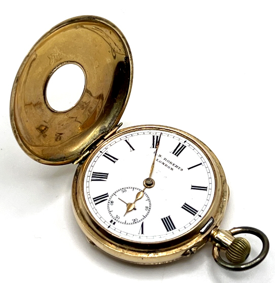 Cuivre pocket watch on sale 14k