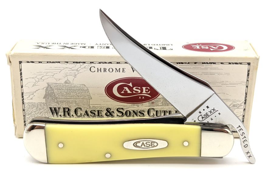 2002 Case XX Yellow Russlock 31953 w/ Box | Proxibid