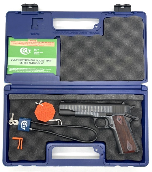 Colt Government Model .45 Aoto Semi-Auto Pistol