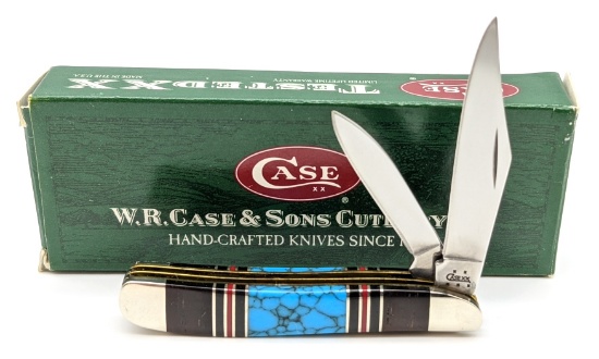 2005 Case XX Exotic Turquoise Inlay Peanut 3220