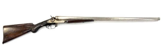 Antique Parker Bros. 10Ga. Side By Side Shotgun