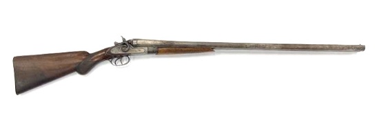 Wm. Moore 12Ga. Black Powder Side By Side Shotgun