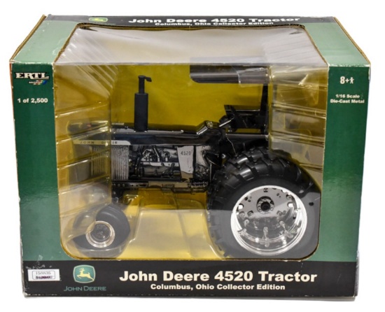 1/16 Ertl John Deere 4520 Tractor Gun Metal Finish