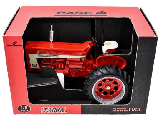 1/8 Scale Models McCormick Farmall 806 NF Tractor