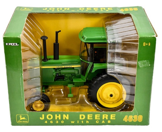 1/16 Ertl John Deere 4630 Tractor w/ Cab Plow City