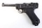 WWII Mauser Black Widow Luger 9mm Semi-Auto Pistol