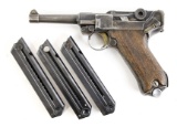 1917 DWM P.08 Luger 9mm Semi-Automatic Pistol