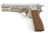 Belgium Browning Hi-Power 9mm Semi-Auto Pistol