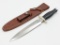 Randall Made Model 2-8 Fighting Stiletto w/ Sheath