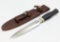 Randall Made Model 2-9 Fighting Stiletto w/ Sheath