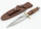 Randall Made Model 2-6 Fighting Stiletto w/ Sheath