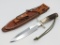 Vtg Randall Made Mod 14 Attack Solingen w/ Sheath