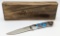 Lone Wolf Knives Brian Yellowhorse Fixed Blade