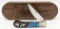 Buck Custom Brian Yellowhorse Pocket Knife w/ Case