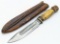 Marbles Second Model Small MSA Ideal Hunting Knife