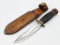 Marbles Second Model Small MSA Ideal Hunting Knife