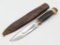 Marbles Third Model Left Serif Ideal Hunting Knife