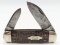 1920-40 Case XX Jigged Bone Elephants Toe 6250