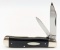1920-40 Case XX Slick Black Peanut 2220