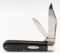 1920-40 Case XX Slick Black Bare Headed Jack 6216