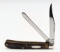 1920-40 Case XX Jigged Bone Slimline Trapper 62048