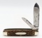 Schrade Walden Even End Two Blade Jack Knife