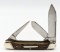 Boker Three Blade Jigged Bone Canoe