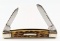 SXM Titusville Two Blade Stag Congress Style Knife