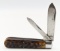 Napanoch Knife Co Bare Headed Two Blade Jack Knife