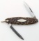 Griffon Cutlery Two Blade Knife and File Pen Knife