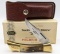 1979 Case XX Stag Shark Tooth w/ Box and Sheath