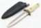 Vtg Khyber Seki Japan 2750 Boot Knife w/ Sheath