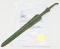 Ancient Bronze Dagger Spearhead w/ Letter of Prov