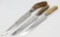Various Brand Stag Handle Carving Knives