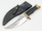 Gil Hibben Custom Hand Forged Trailing Point Bowie