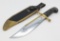 Case XX 1836 Davey Crocket Bowie Knife w/ Sheath