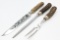 Anton Wingen Jr Three Piece Carving Knife Set
