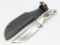 Vtg R.H. Ruana Hand Made Hunting Knife w/ Sheath