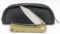 Zero Tolerance Rexford Design Gold Flipper Knife