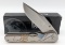 NIB Kizer Flashbang Skully Flipper Knife Ki454A2