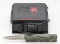 NIB Cobratec Lightweight Woodland Camo OTF Knife